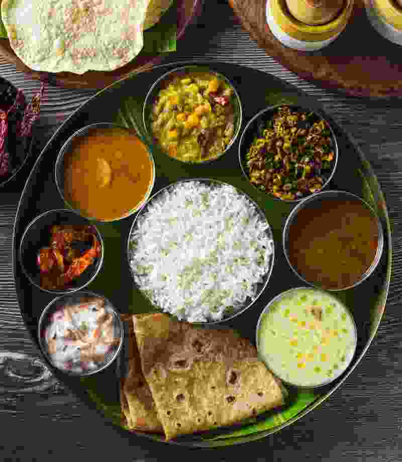 South Indian meals