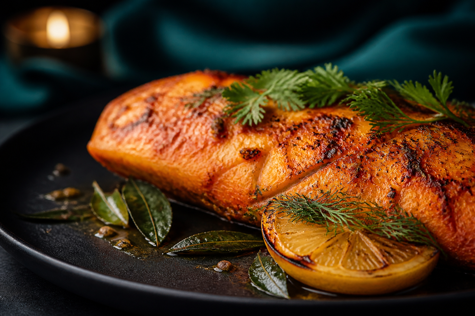 From the tandoor grill