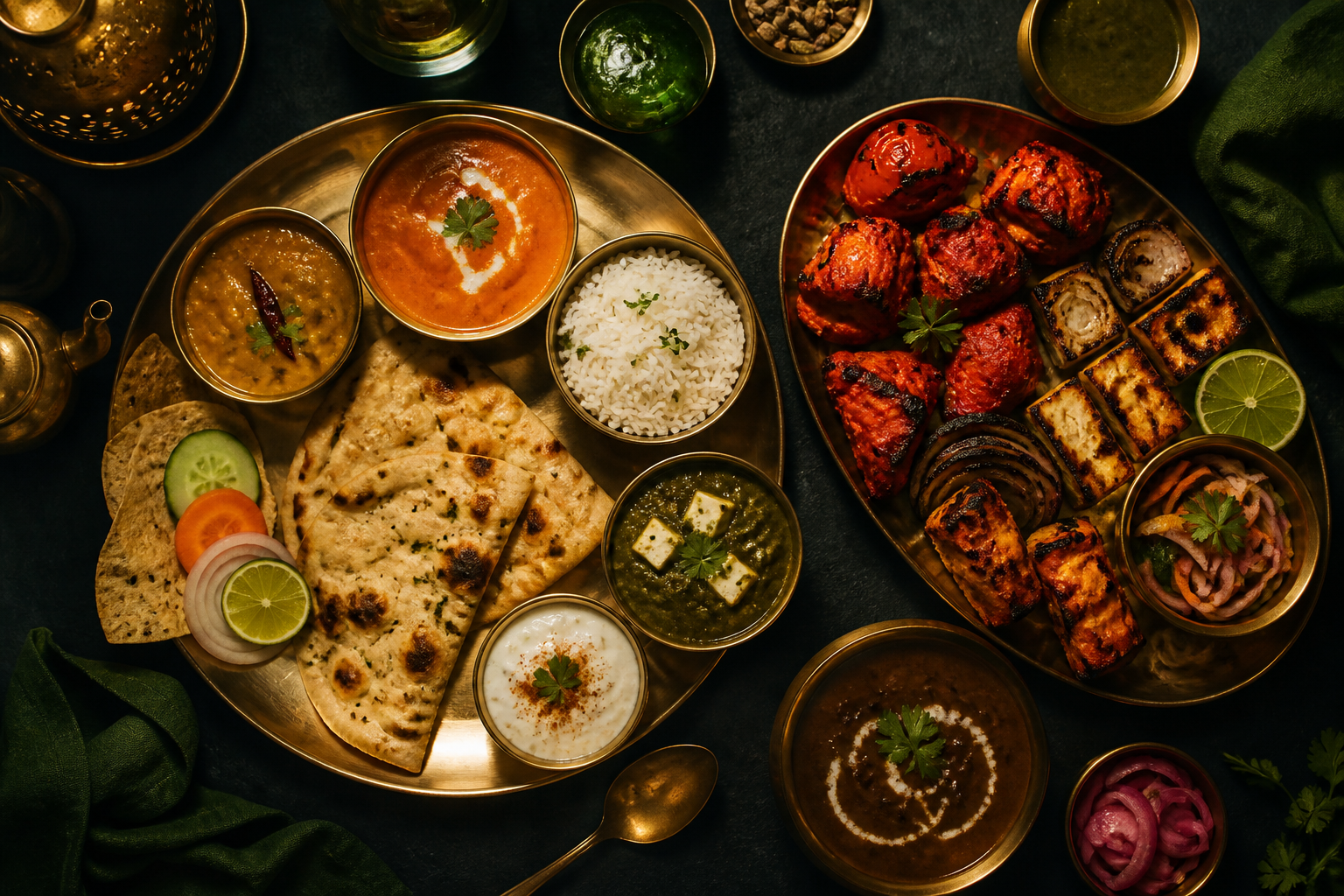 Flame & Flavor dishes